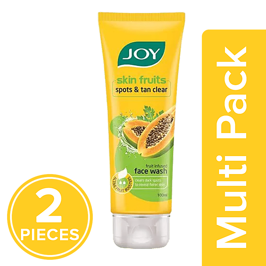 Joy Skin Fruits Spots & Tan Clear Face Wash