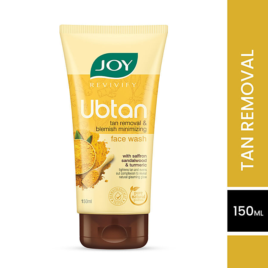 Joy Ubtan Face Wash - Saffron & Turmeric