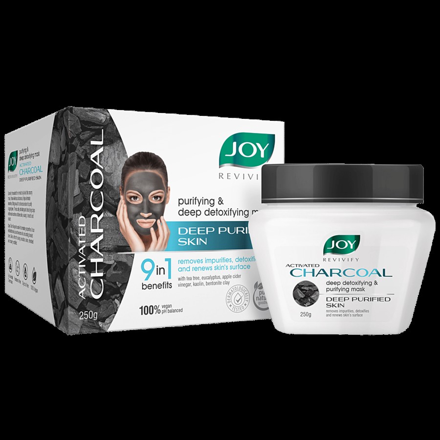 Joy Deep Detoxifying & Purifying Activated Charcoal Face Mask