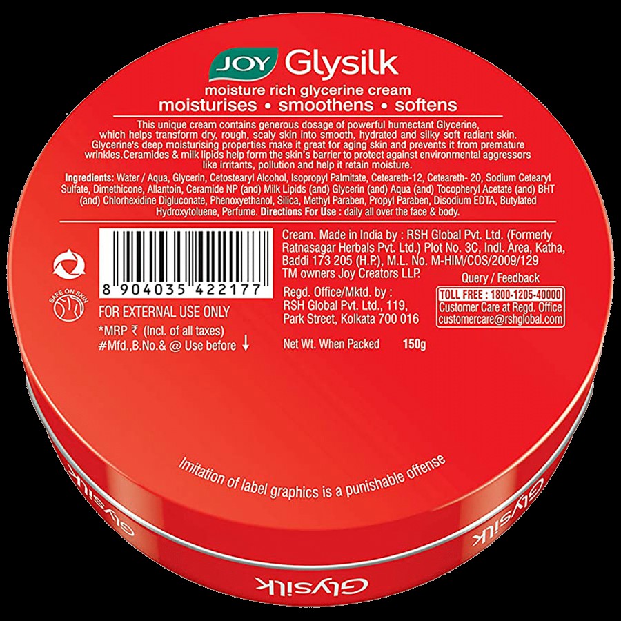 Joy Moisture Rich Glysilk Glycerine Cream