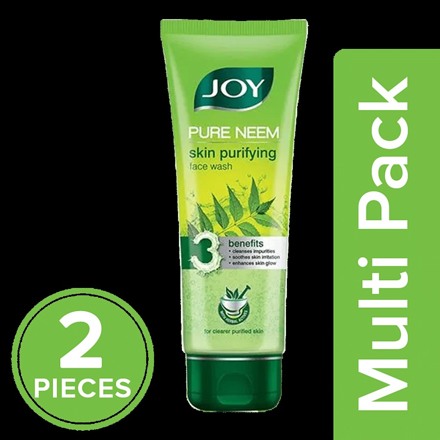 Joy Pure Neem Skin Purifying Face Wash