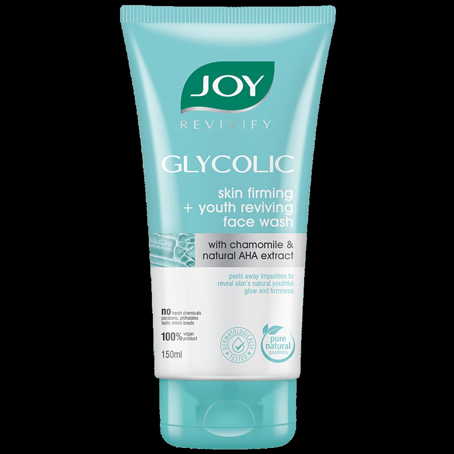 Joy Revivify Glycolic Skin Firming + Youth Reviving With Natural AHA & Chamomile Extracts