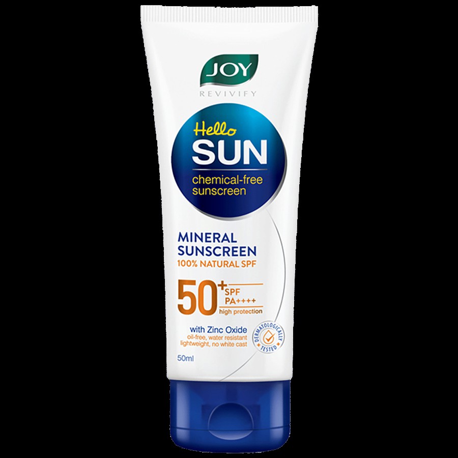 Joy Revivify Hello Sun Mineral Sunscreen - SPF 50