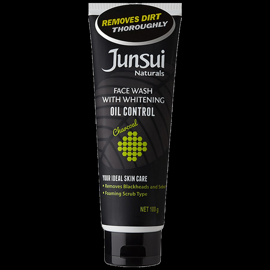 Junsui Naturals Face Wash With Whitening - Oil Control