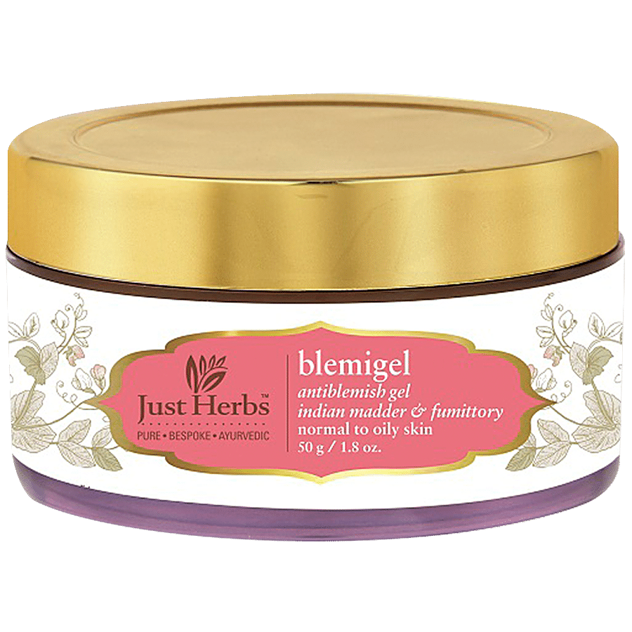 Just Herbs Blemigel Anti Blemish Gel - For Normal To Oily Skin