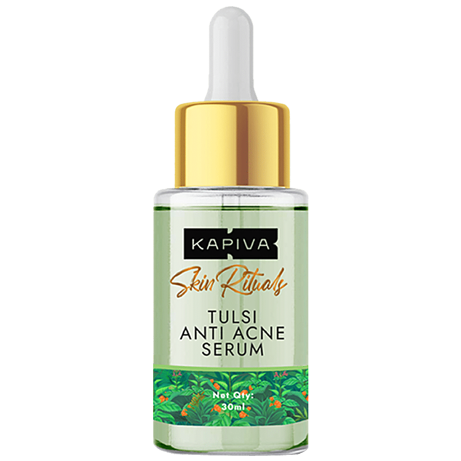 Kapiva Tulsi Anti-Acne Serum - For A Clear Skin