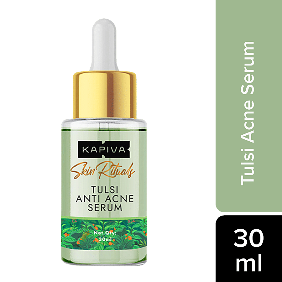 Kapiva Tulsi Anti-Acne Serum - For A Clear Skin