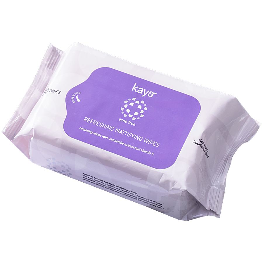 Kaya Clinic Refreshing Mattifying Wipes