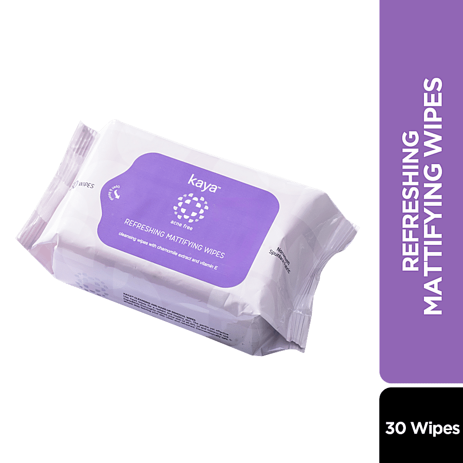 Kaya Clinic Refreshing Mattifying Wipes