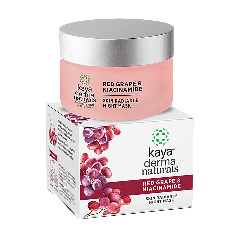 Kaya Clinic Skin Radiance Night Mask - With Red Grape & Niacinamide