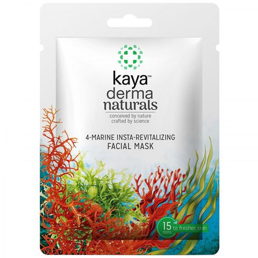 Kaya Clinic 4-Marine Insta-Revitalizing Facial Mask - 15 Mins to Fresher Skin