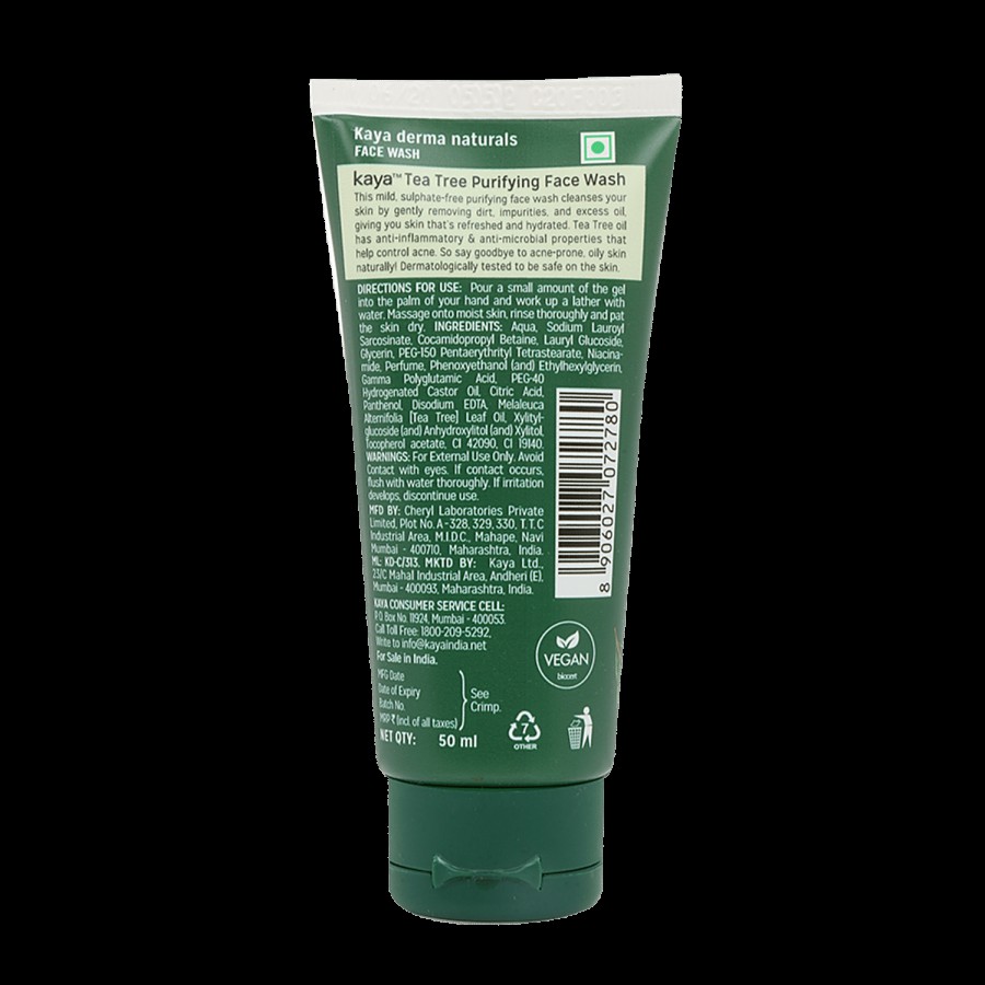 Kaya Clinic Purifying Face Wash - Tea Tree