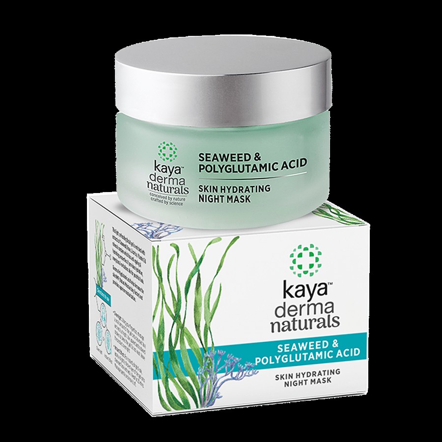 Kaya Clinic Skin Hydrating Night Mask - With Seaweed & Polyglutamic Acid