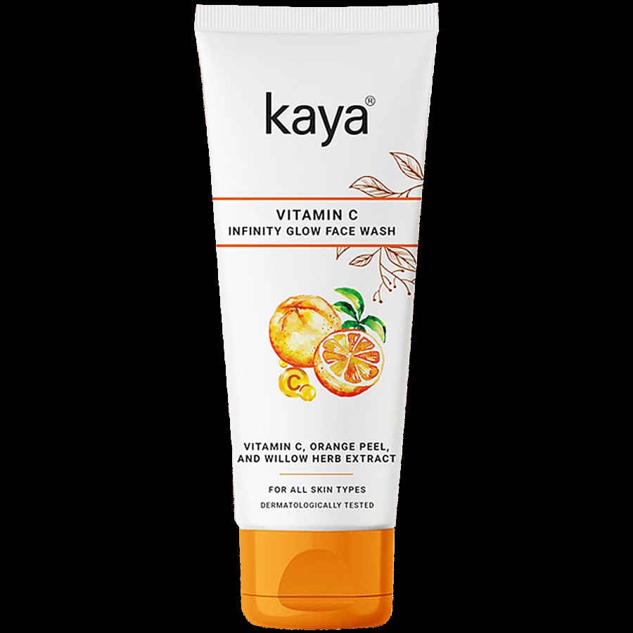 Kaya Vitamin C Infinity Glow Face Wash - Orange Peel