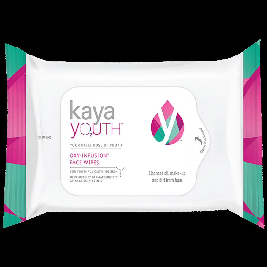 Kaya Youth Oxy - Infusion Face Wipes