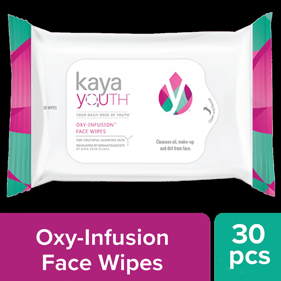 Kaya Youth Oxy - Infusion Face Wipes