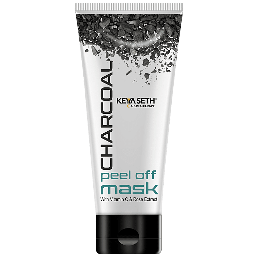 Keya Seth Aromatherapy Charcoal Peel-Off Mask - Blackheads & Dead Skin Removal