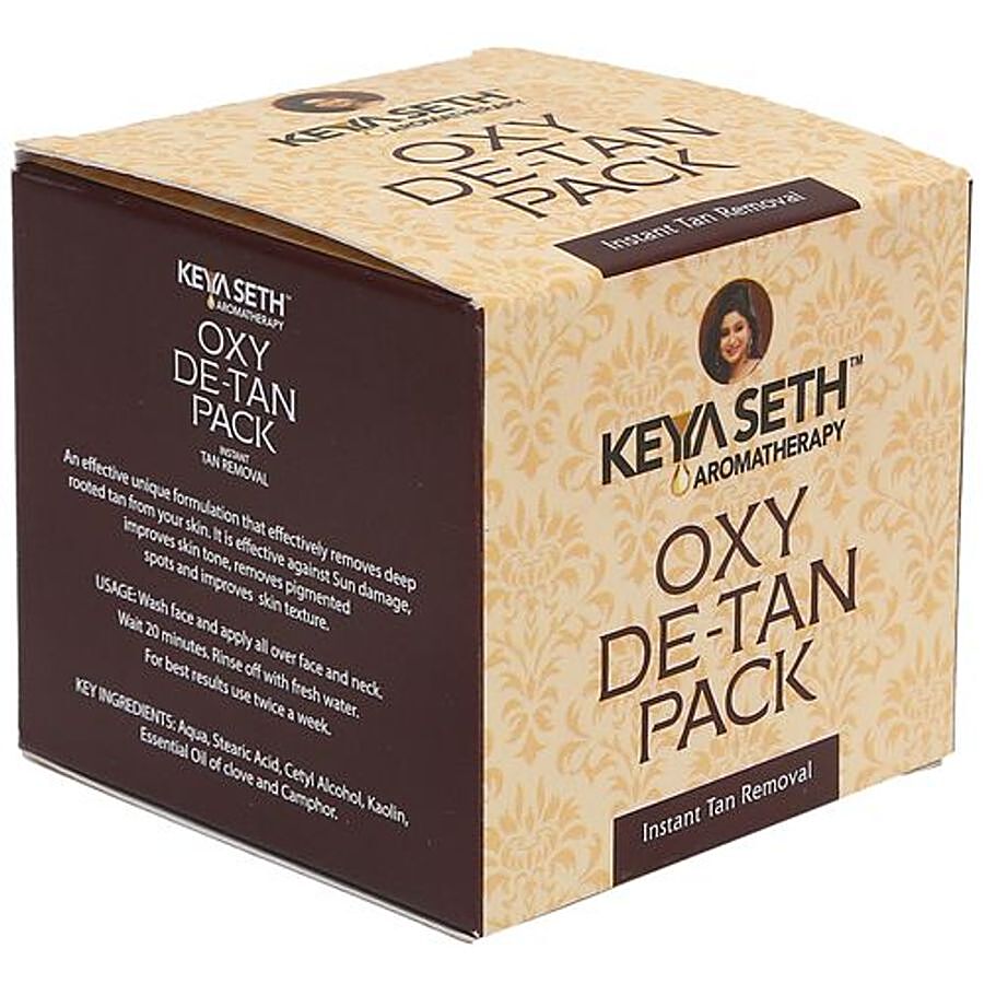 Keya Seth Aromatherapy Oxy De-Tan Pack - Instant Tan Removal