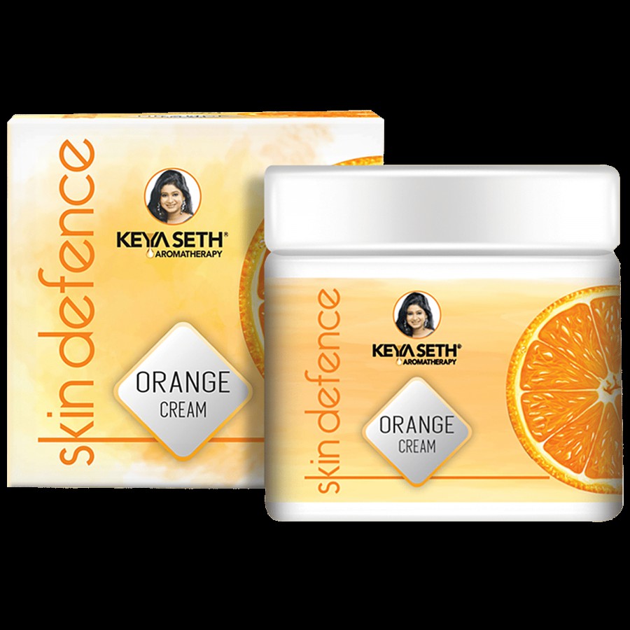 Keya Seth Aromatherapy Skin Defence Orange Cream - Light Moisturiser