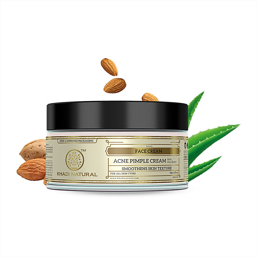 Khadi Natural Acne Pimple Face Cream - Controls Acne & Pimples