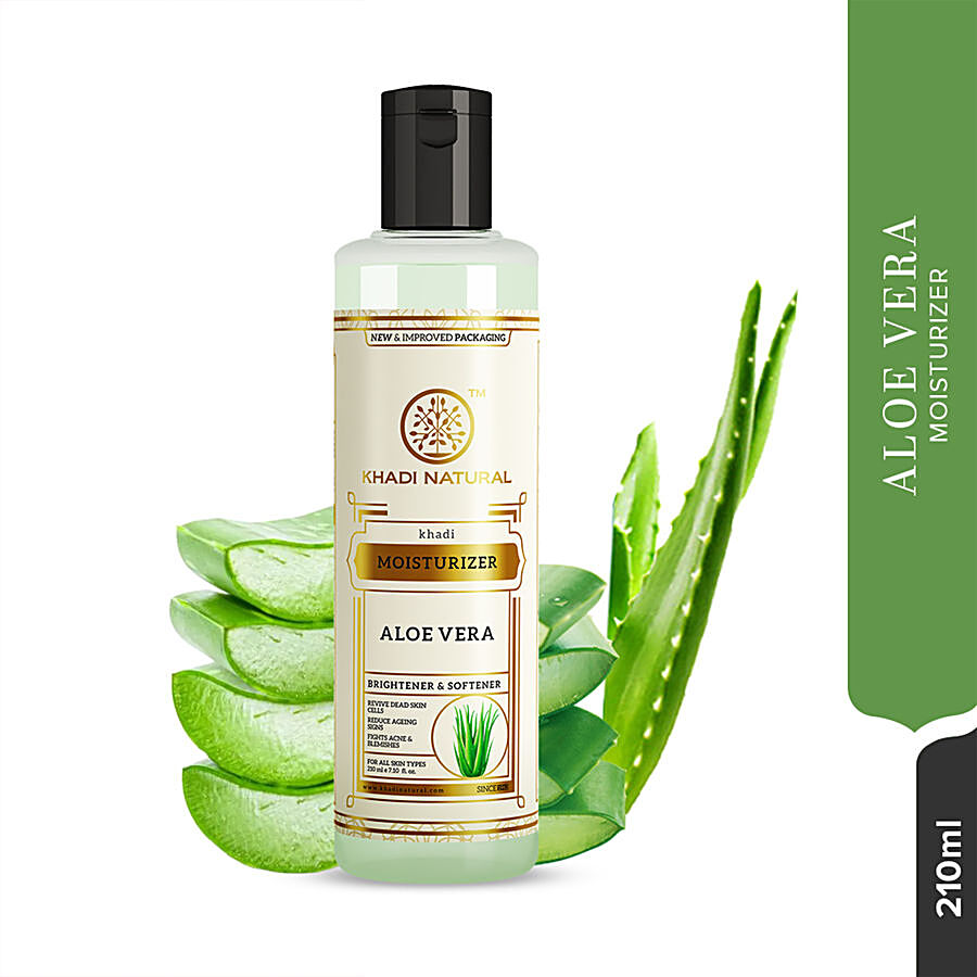 Khadi Natural Aloe Vera Moisturizer - Fights Acne & Blemishes