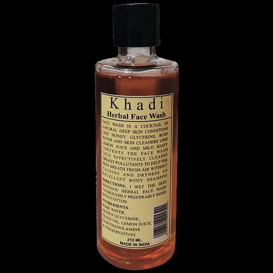 Khadi Herbal Face Wash - Removes Impurities