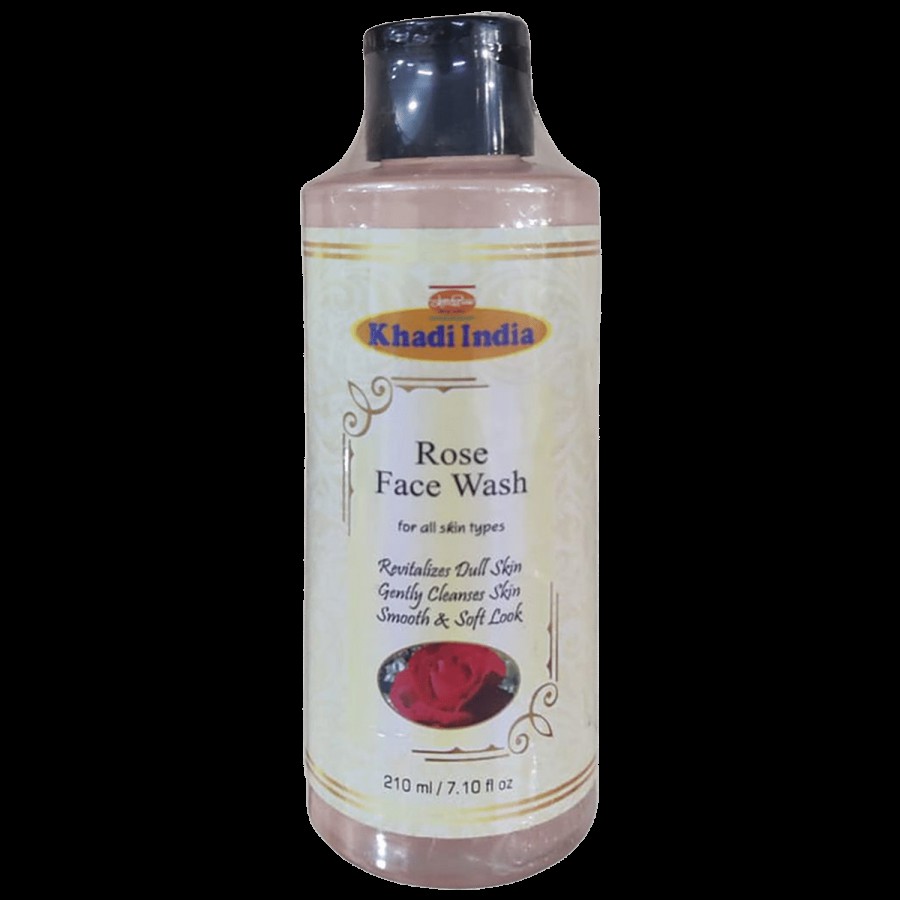 Khadi Herbal Khadi Herbal Rose Face Wash