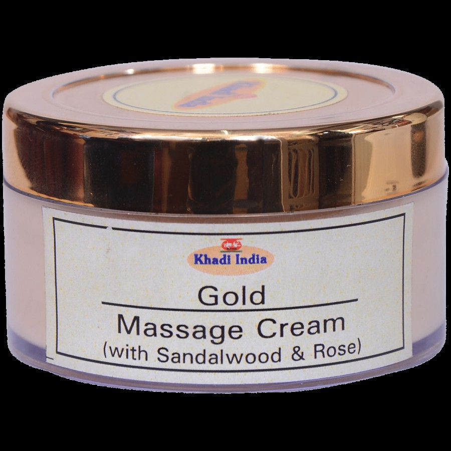 Khadi Manav Massage Cream - Gold