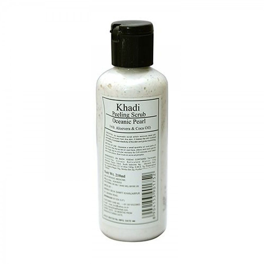 Khadi Manav Oceanic Pearl Peeling Scrub With Aloevera & Coca Oil