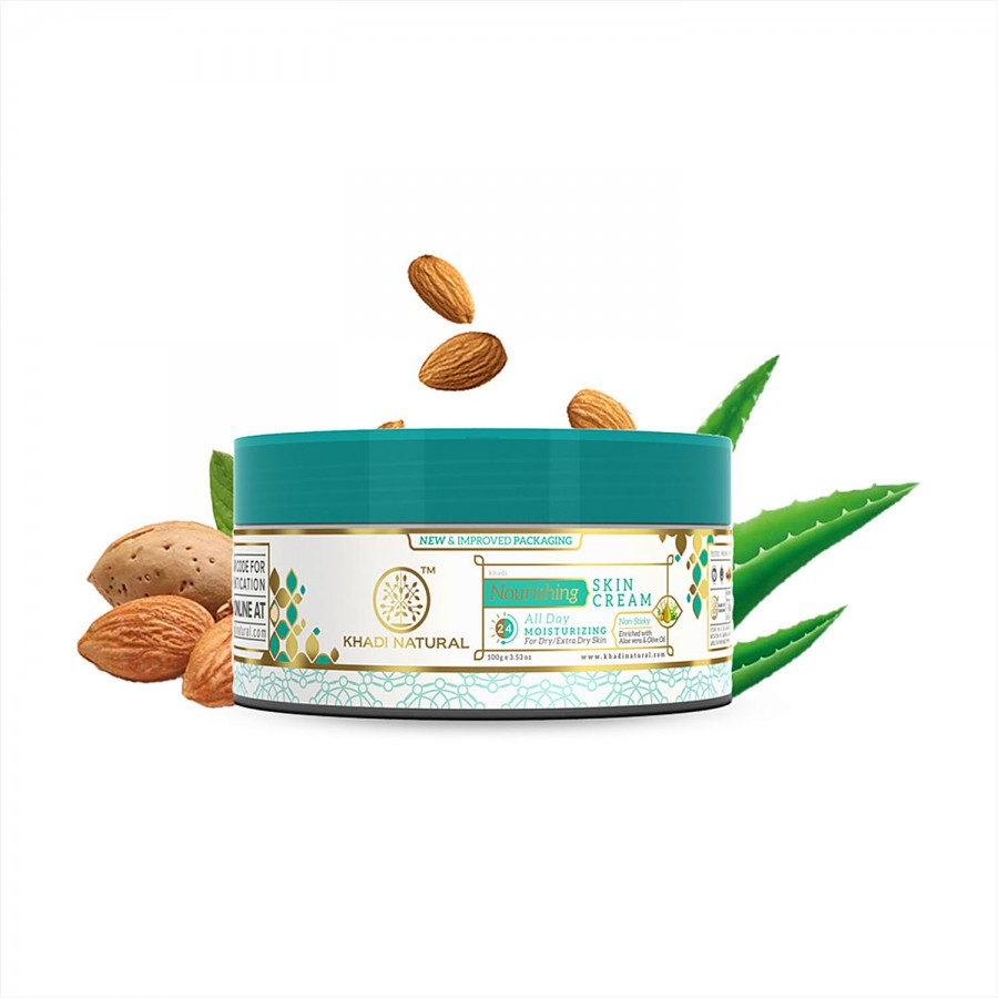 Khadi Natural Nourishing Cream - Heals & Moisturizes Skin