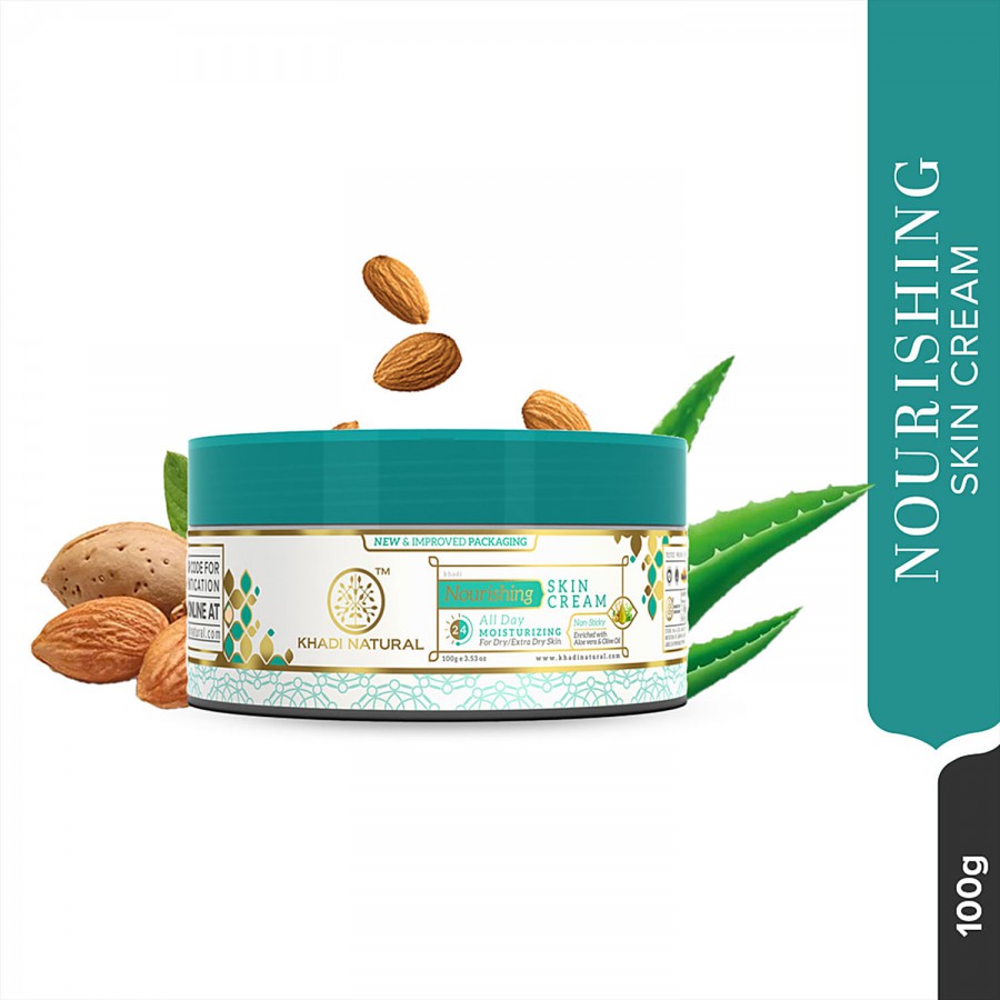 Khadi Natural Nourishing Cream - Heals & Moisturizes Skin