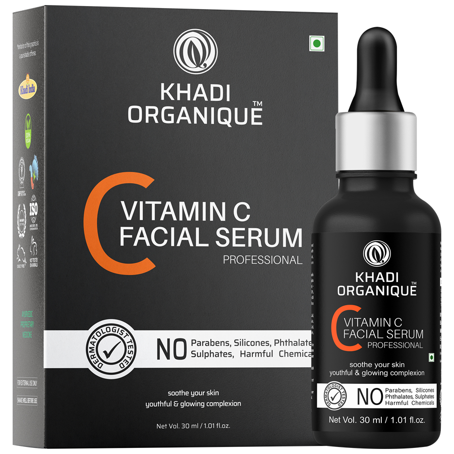 Khadi Organique Vitamin C Face Serum - For Youthful