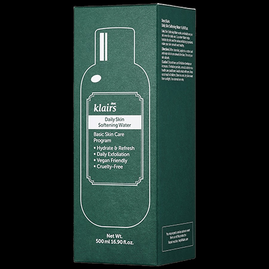 Klairs Daily Skin Softening Water - Hydrating & Refreshing