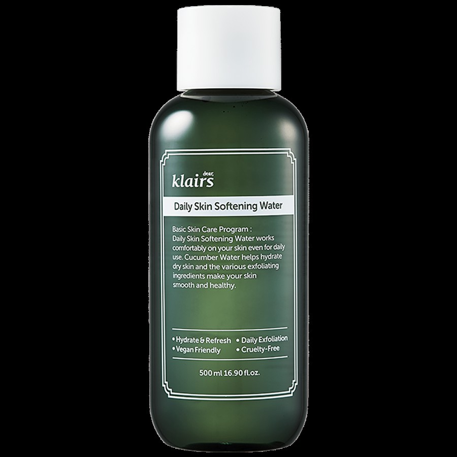 Klairs Daily Skin Softening Water - Hydrating & Refreshing