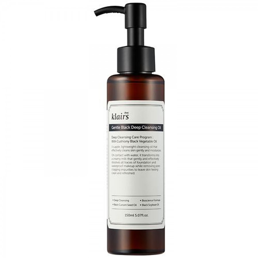 Klairs Gentle Black Deep Cleansing Oil