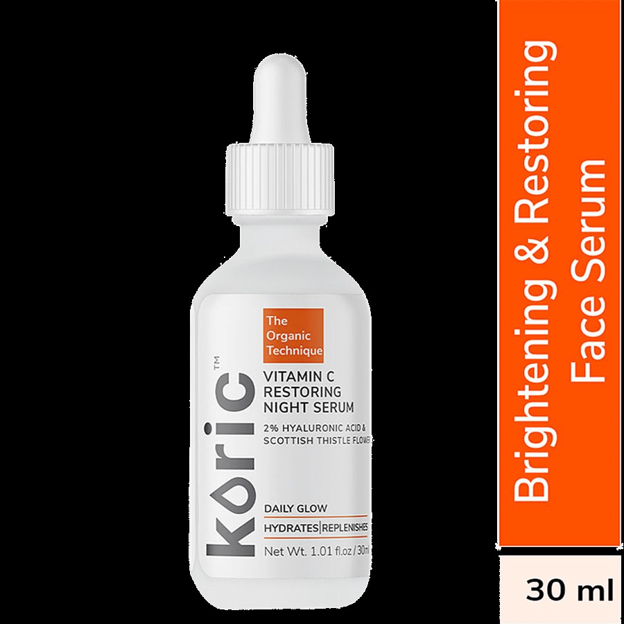 Koric Daily Glow Vitamin C Restoring Night Serum pH 5.5 - Naturally Radiant Skin