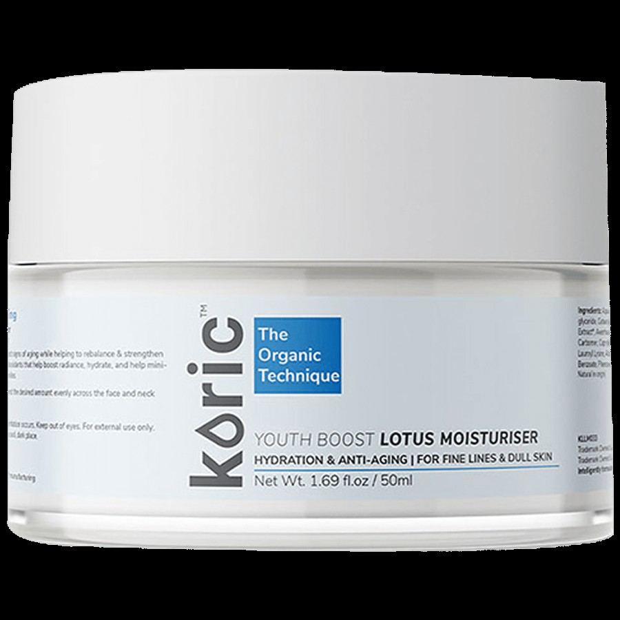 Koric Hydration & Anti-Aging Youth Boost Lotus Moisturiser