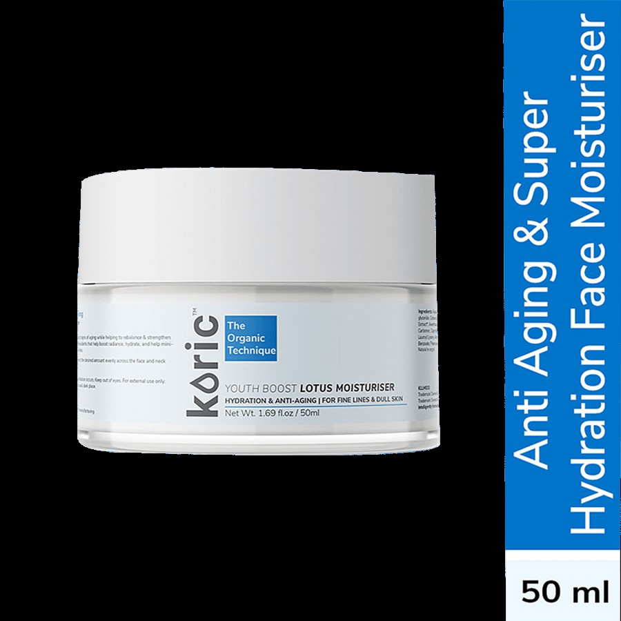 Koric Hydration & Anti-Aging Youth Boost Lotus Moisturiser