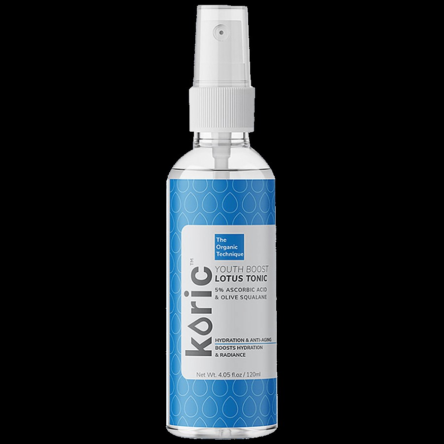 Koric Hydration & Anti-Aging Youth Boost Lotus Tonic pH:5 - Moisturiser & Revitaliser