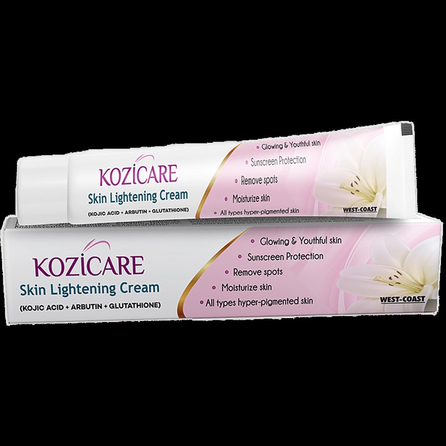 Kozicare Skin Lightening Cream - Kojic Acid