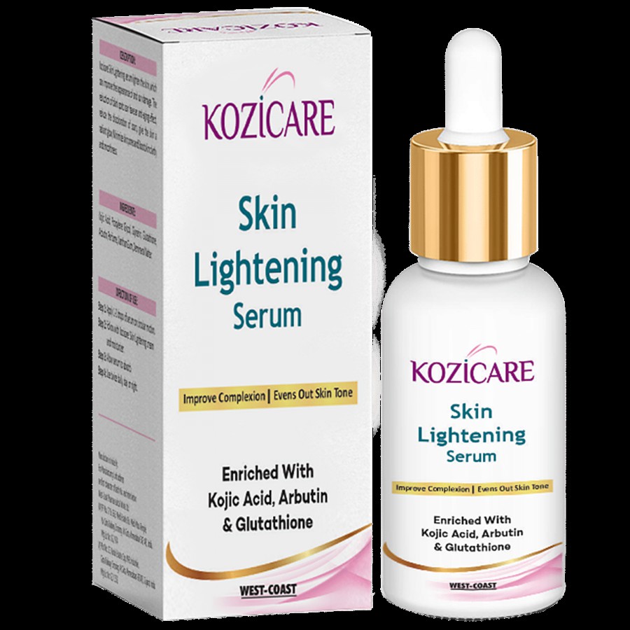 Kozicare Skin Lightening Serum Enriched With Kojic Acid