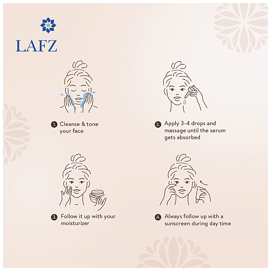 LAFZ Caffeine Face Serum - Enriched With Arabica Coffee & Cocoa Beans