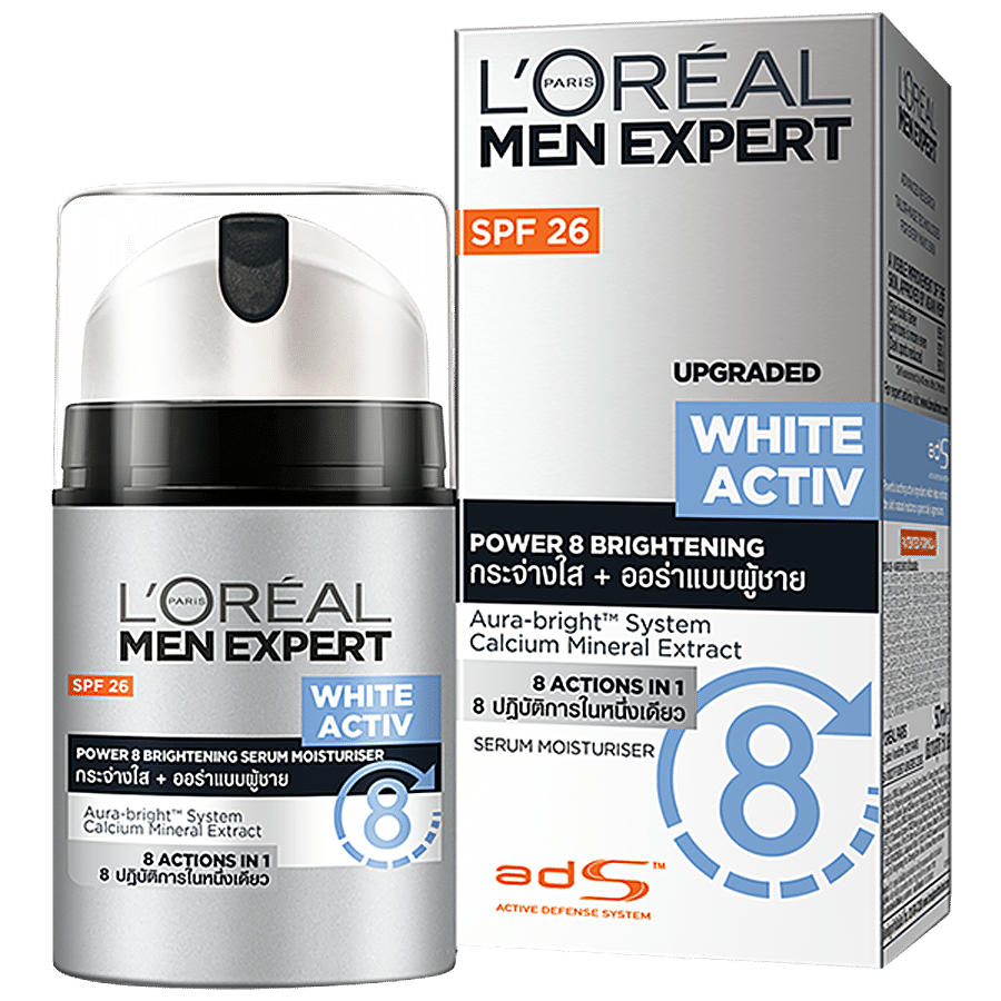 L'OREAL PARIS Men Expert White Activ Whitening Moisturing Fluid