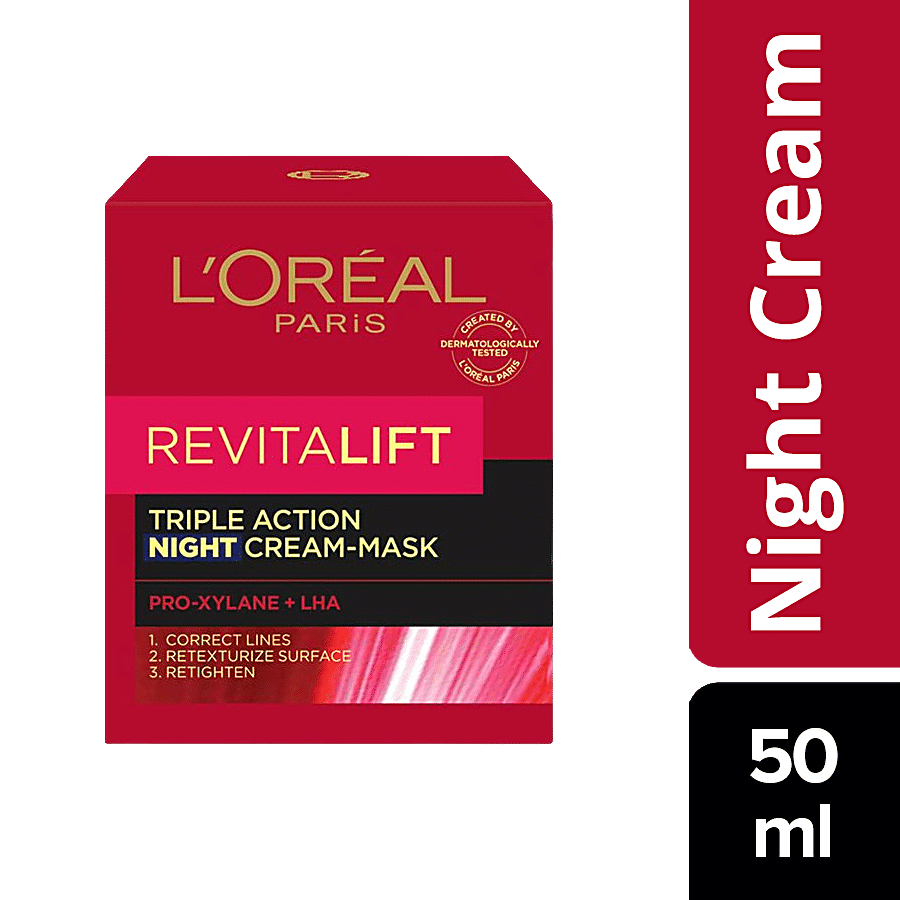 L'OREAL PARIS Revitalift Laser X3 Night Cream Mask