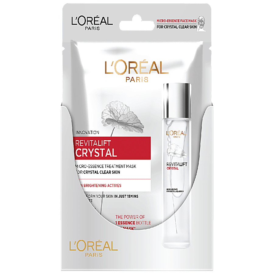 L'OREAL PARIS Sheet Mask Combo - Revitalift Crystal Micro-Essence