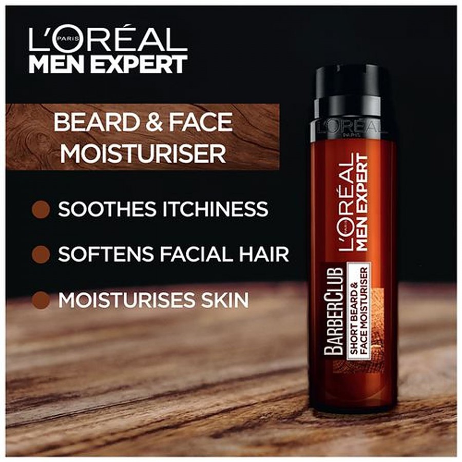 L'Oreal Paris Men Expert Barber Club - Short Beard & Face Moisturiser