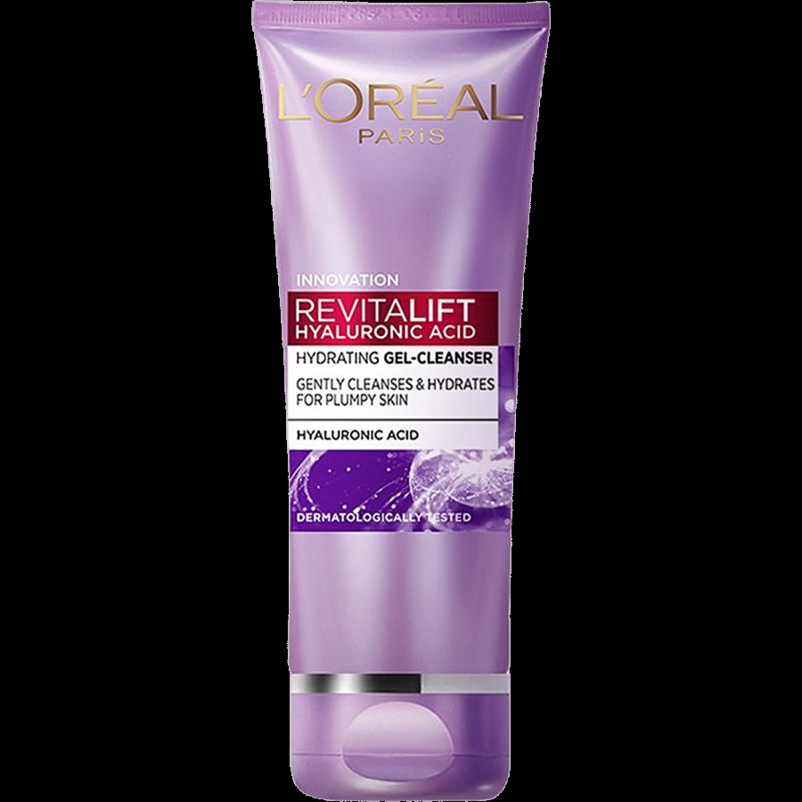 L'Oreal Paris Revitalift Hyaluronic Acid Hydrating Gel Facewash - Gentle Cleansing