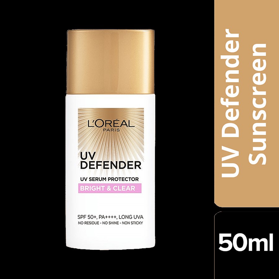 L'Oreal Paris UV Defender Serum Protector - SPF 50 PA+++