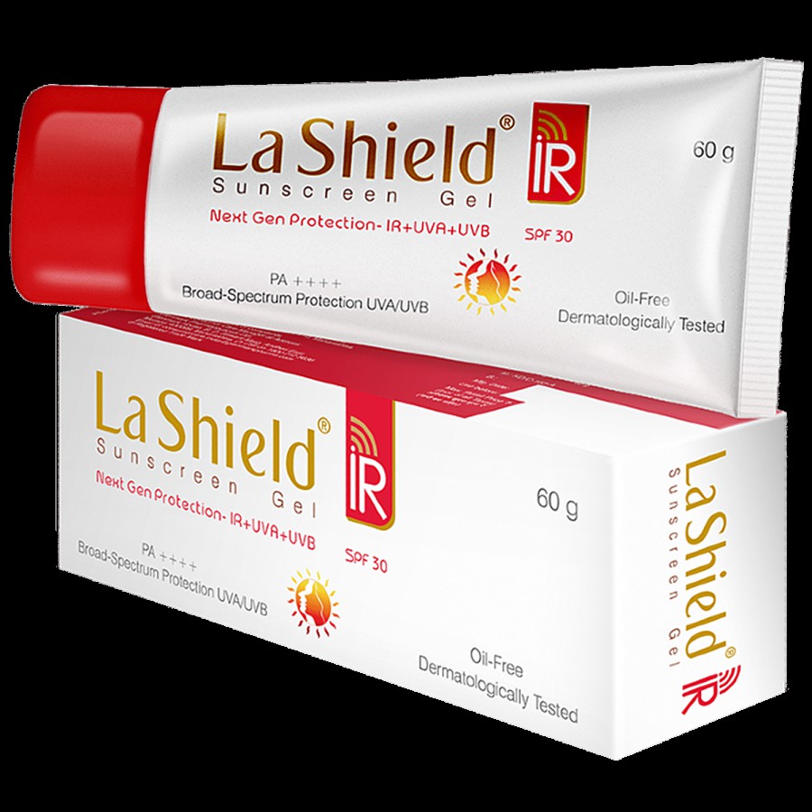 La Shield IR SPF 30+ & PA+++ Sunscreen Gel