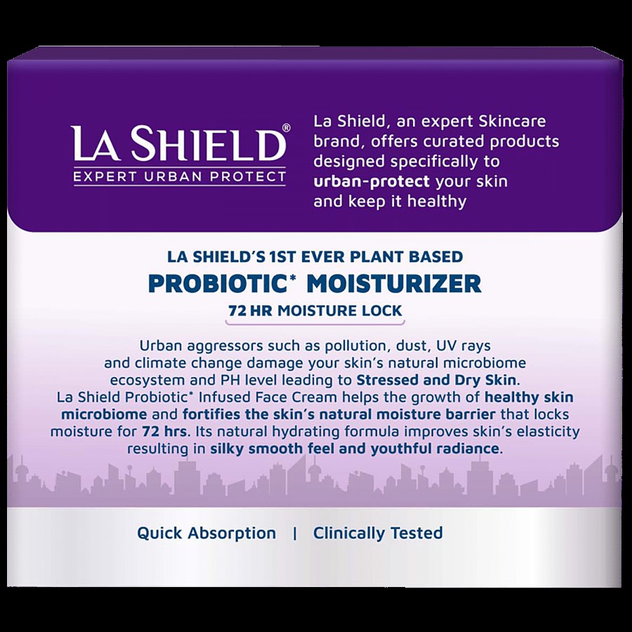 La Shield Intense Hydrating Cream - Probiotic Moisturizer